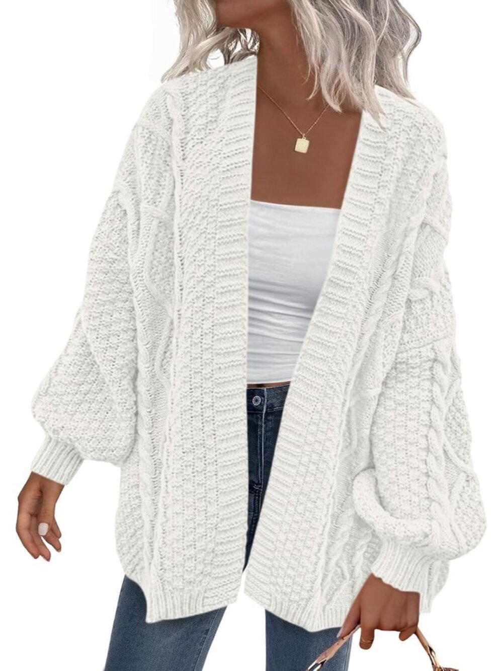 Women White Leather Turn Down Collar Batwing Sleeve Motorcycle Bomber Jacket